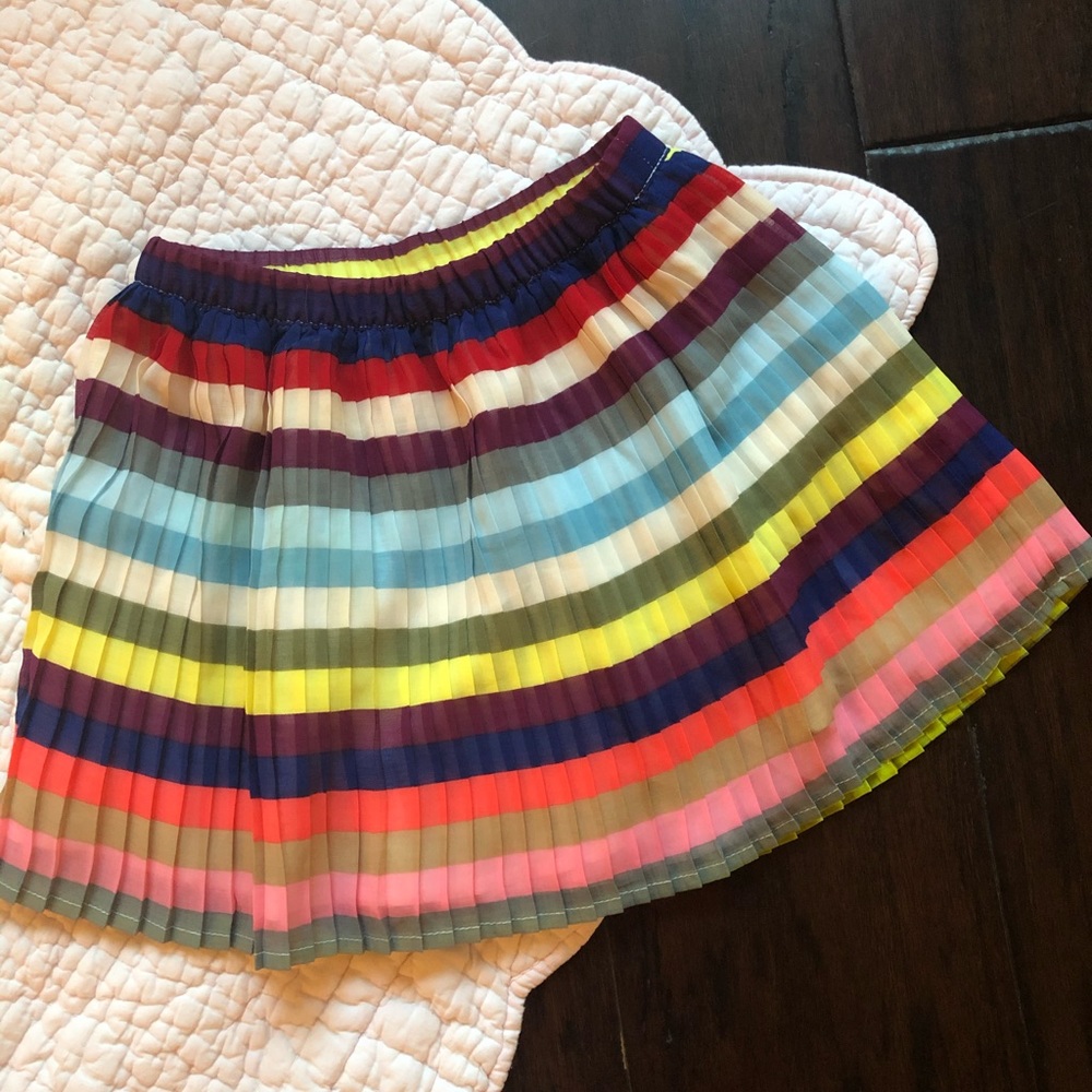 Gap Kids pleated striped skirt